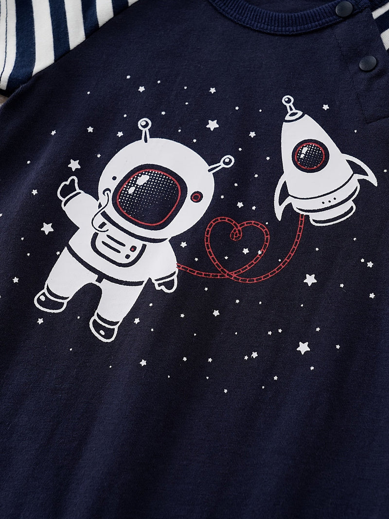 Spatial Adventures – Baby Onesie with Astronaut Print