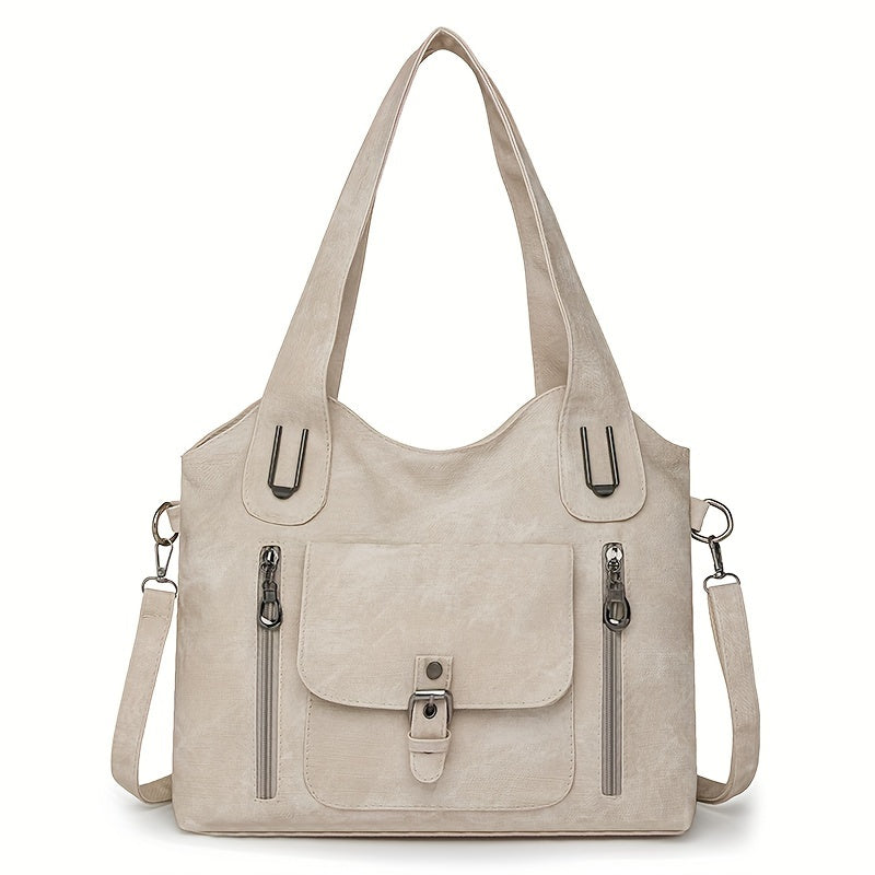 Vintage Chic Shoulder Bag – Practical and Elegant