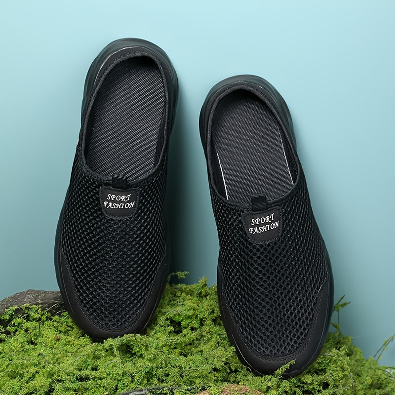 Men’s Breathable Slip-On Shoes – Lightweight Mesh Comfort