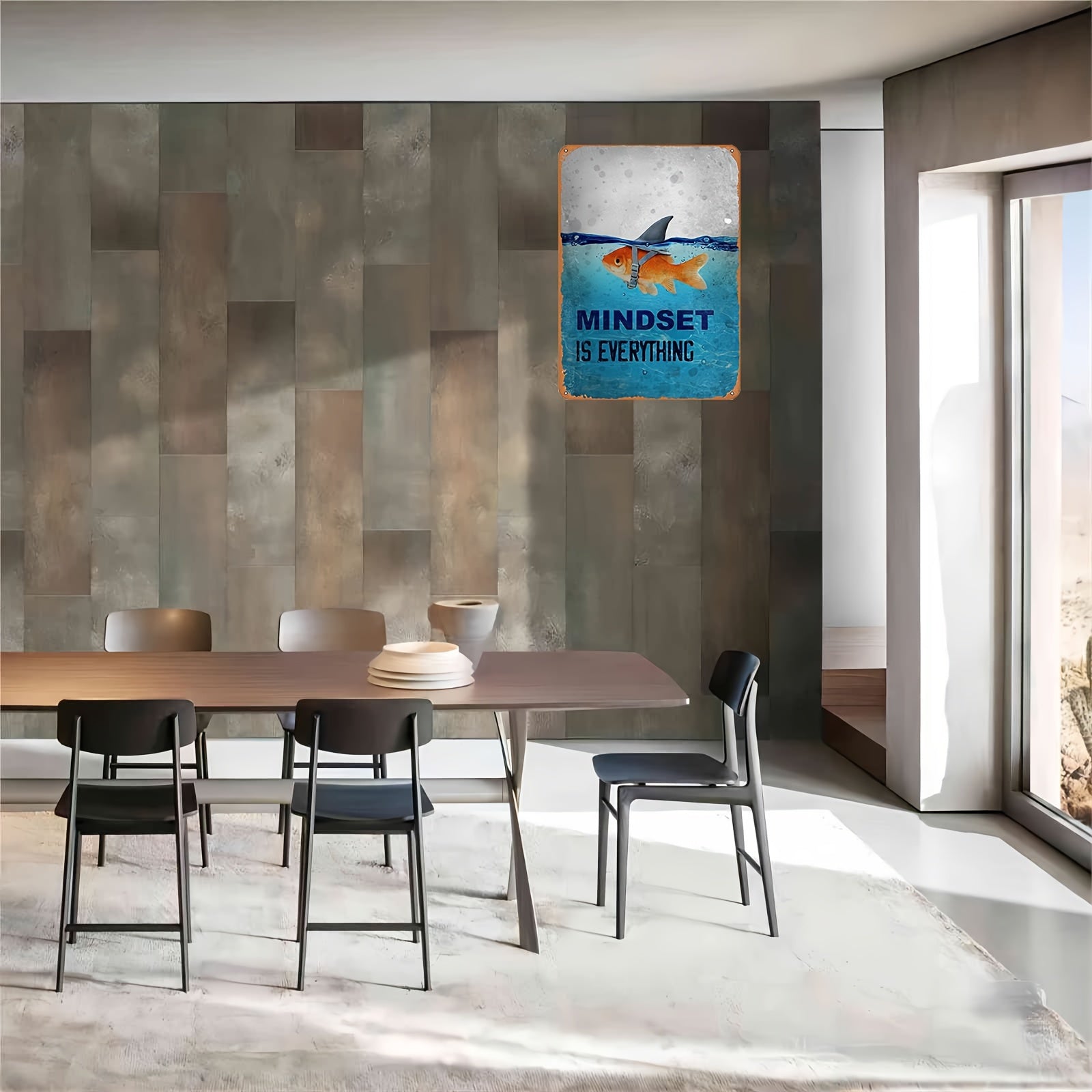 Motivational Metal Sign – For Inspiration in Every Room