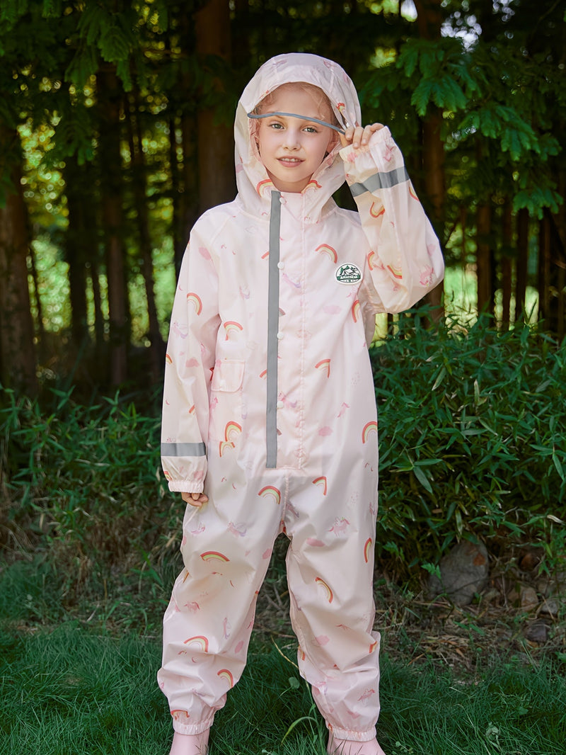 Kids' Dinosaur Rain Suit – Protective and Comfortable for Outdoor Adventures