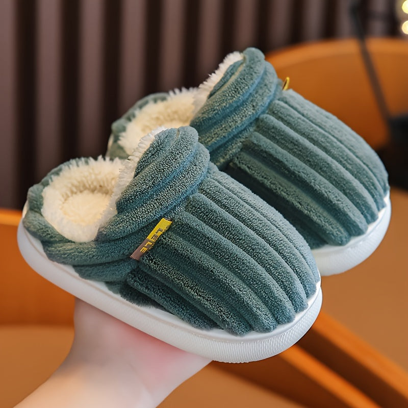 Soft Plush Slippers for Kids - For Warmth and Comfort at Home