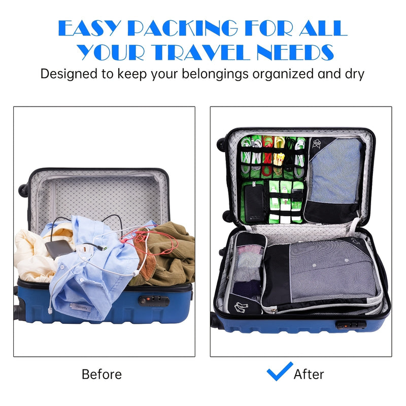 Travel Organizer Set – Compact and Practical for Traveling