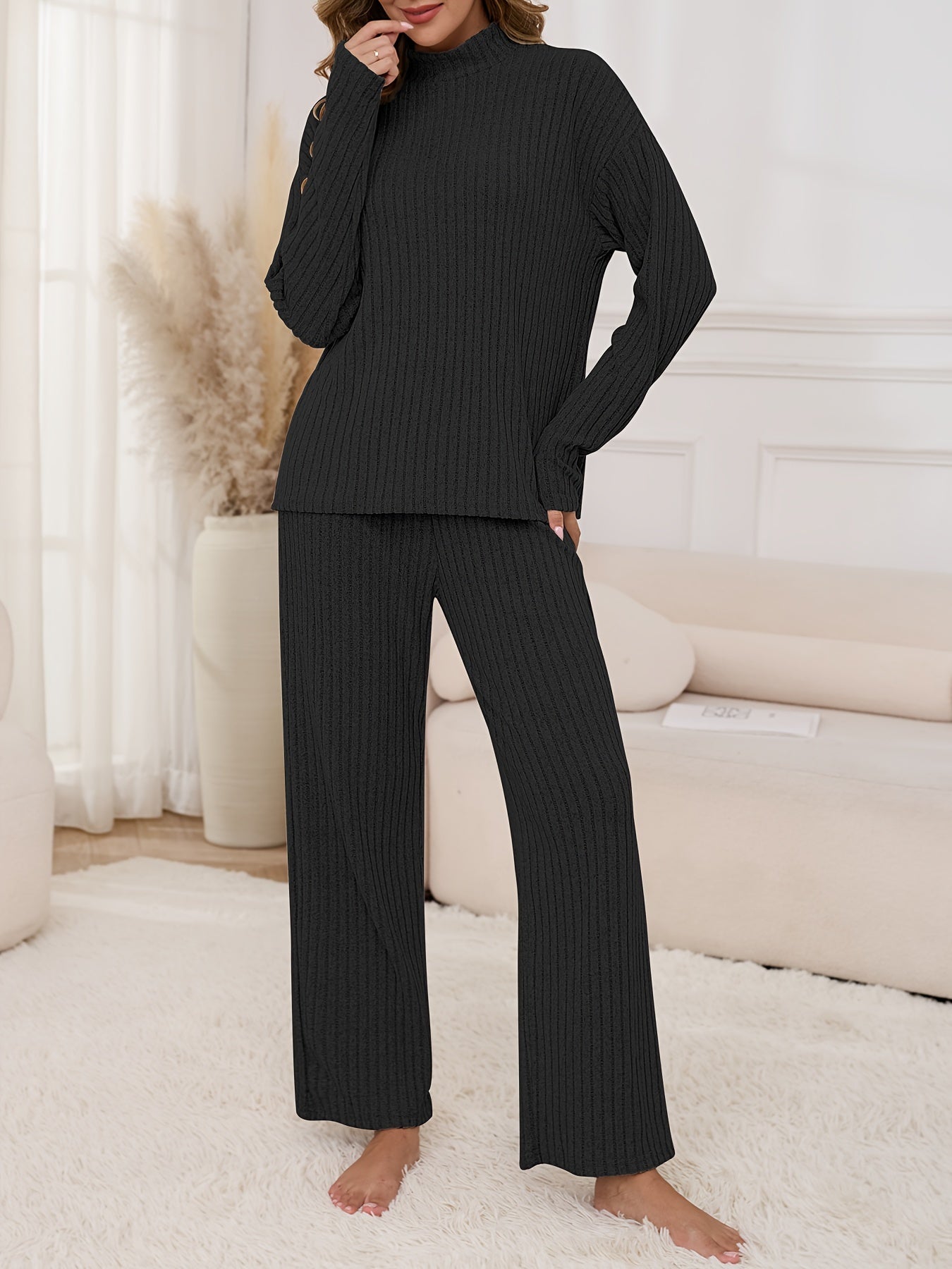 Lena Ribbed Jumpsuit - For Ultimate Relaxation