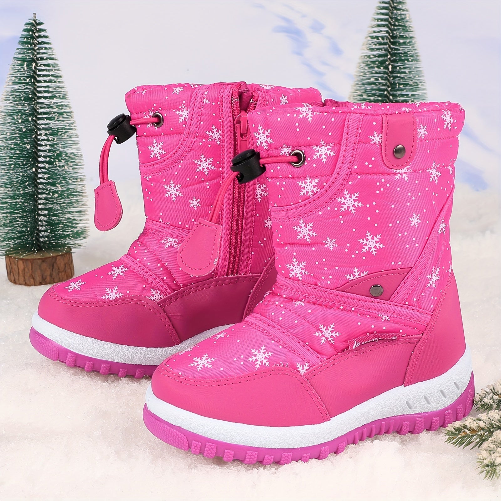 Cheerful Winter Boots for Children - Warmth and Fun in the Snow