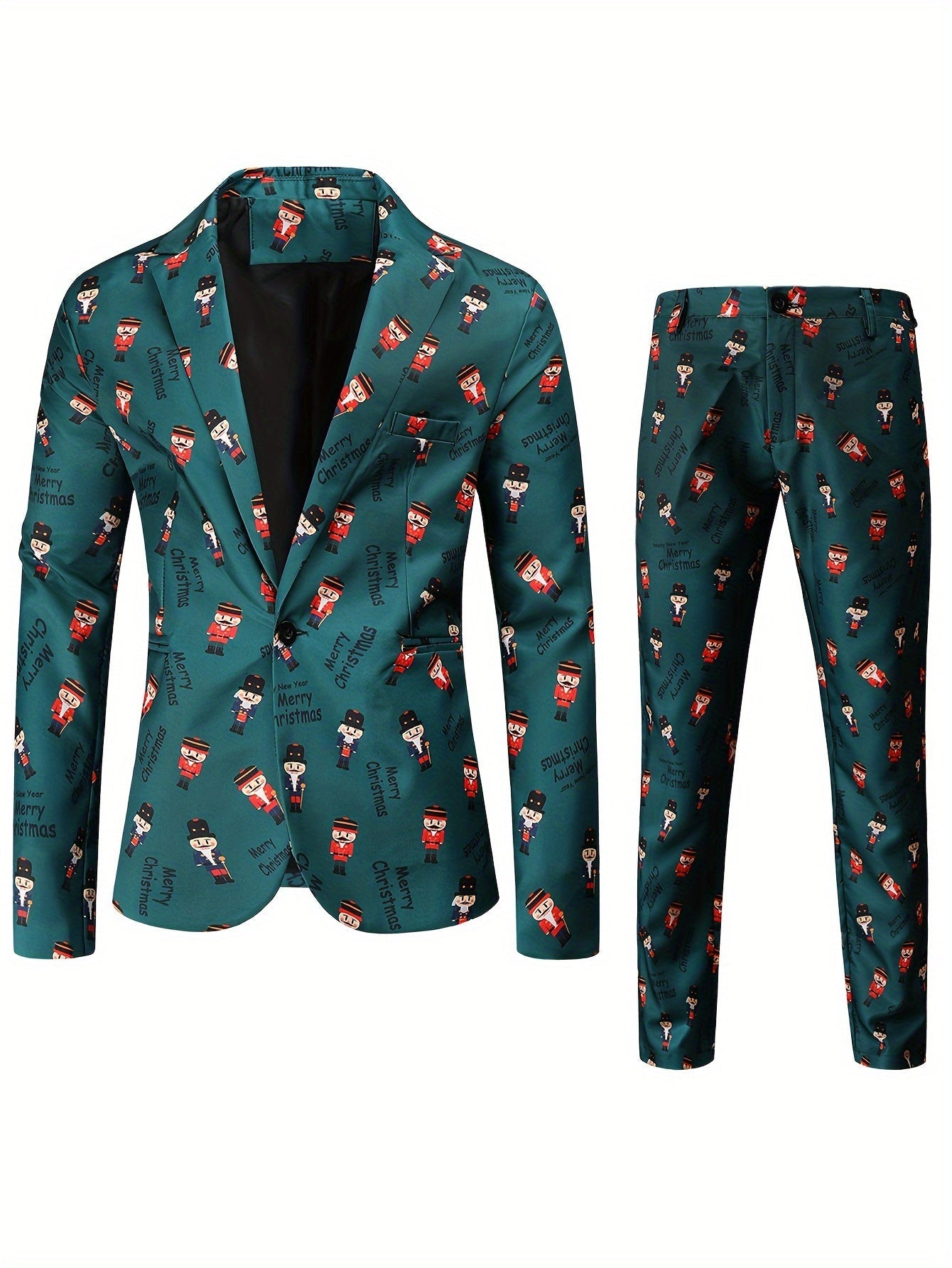 Teddy's Festive Suit – Joyful and Playful
