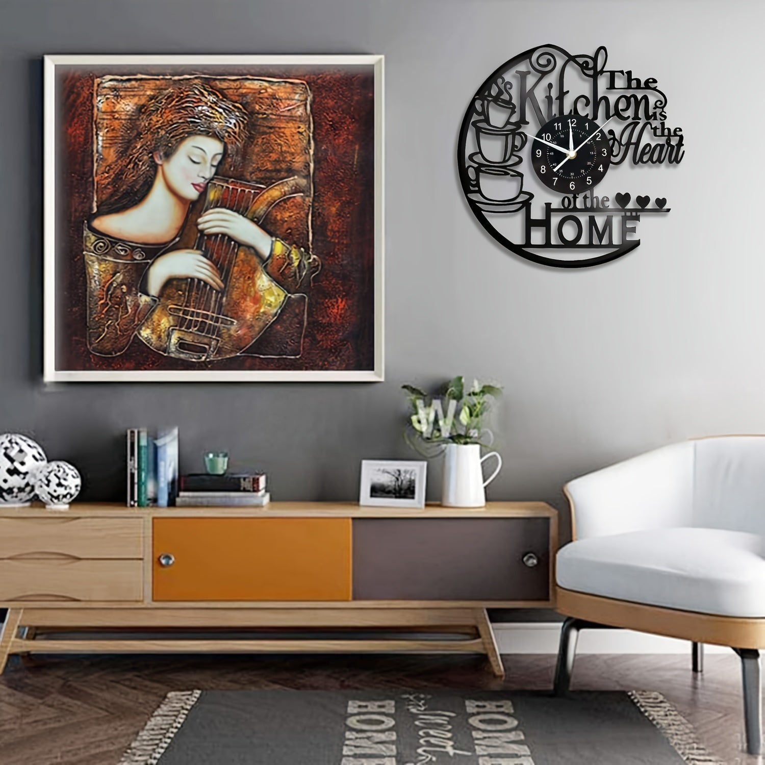 Charming Kitchen Wall Clock – For a Cozy Atmosphere