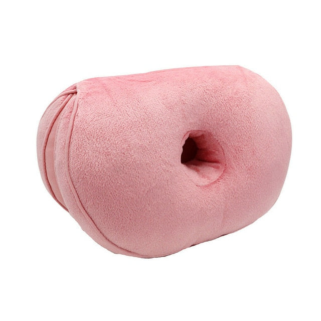 DualComfort Seat Cushion – Ergonomic Support for Back and Hips