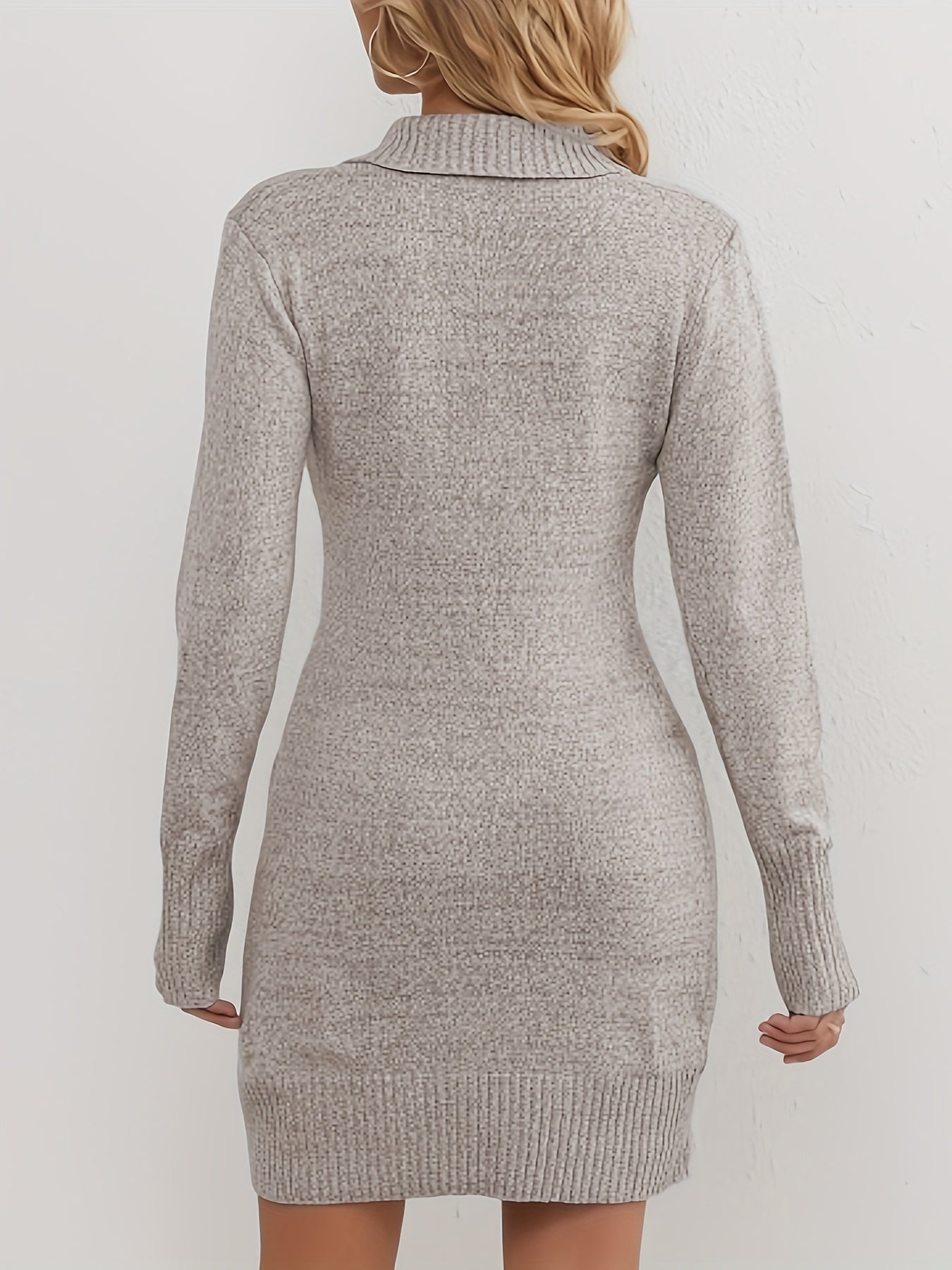Chloe Sweater Dress - Elegant and Comfortable for Fall and Winter