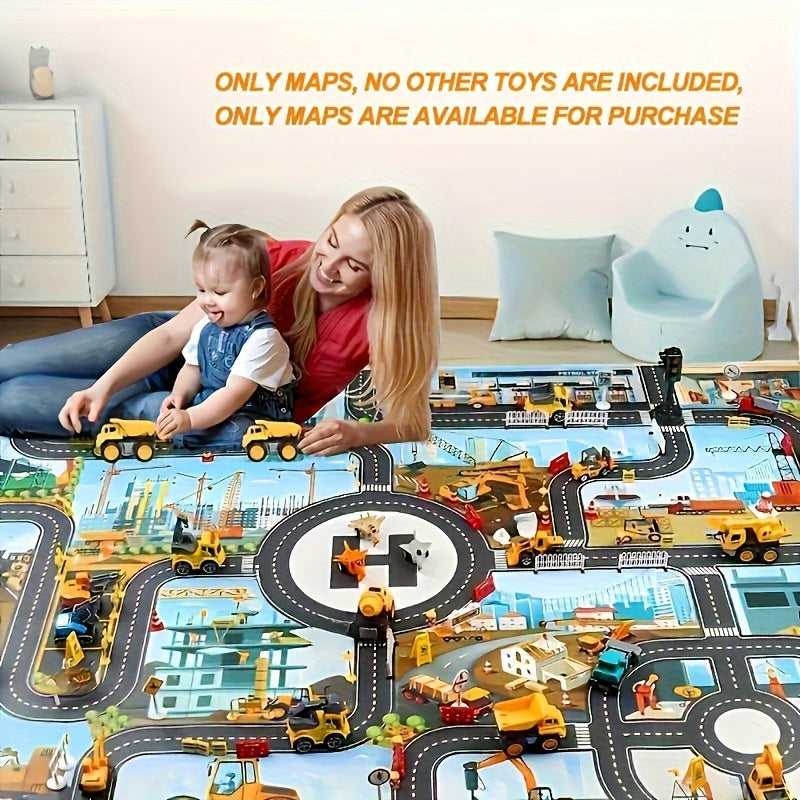 Build and Adventure Playmat – For Little Explorers and Creative Players