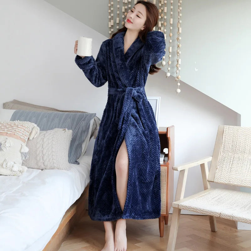 Soft Ladies Robe - Luxury Comfort for Home