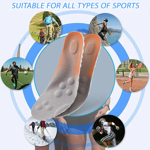 Sporty Comfort Insoles - For Perfect Support and Comfort