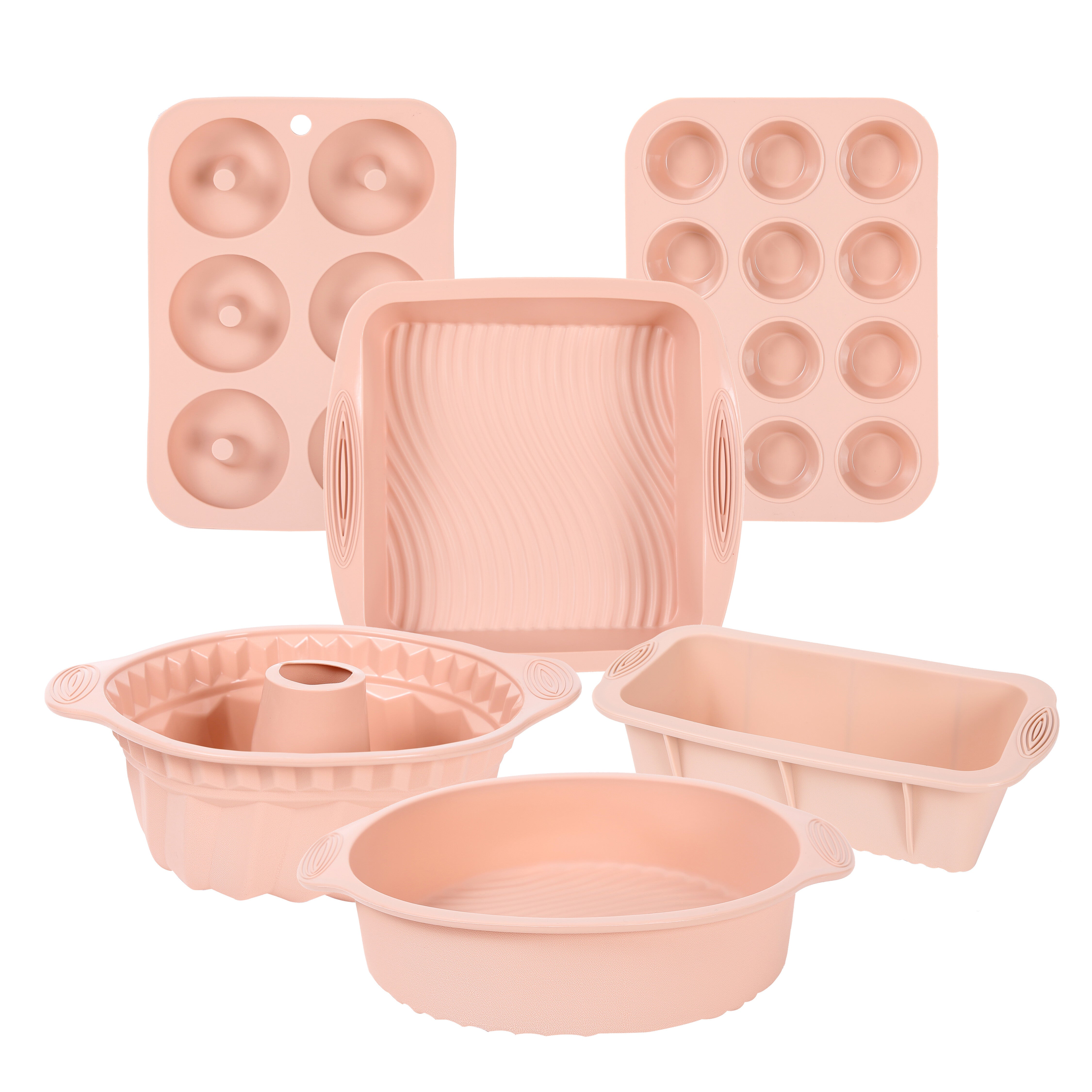 Complete Silicone Baking Mold Set – Flexible, Durable, and Easy to Use
