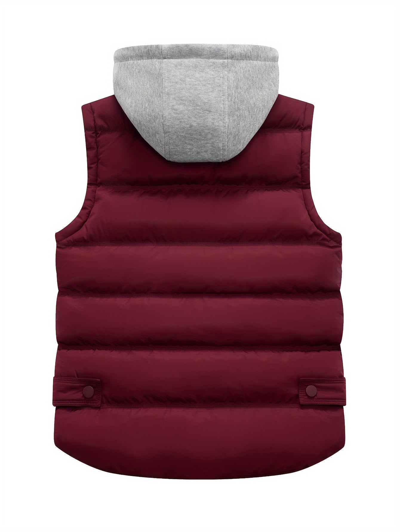 Quilted Women's Vest with Hood – Stylish and Warm Sleeveless Winter Jacket
