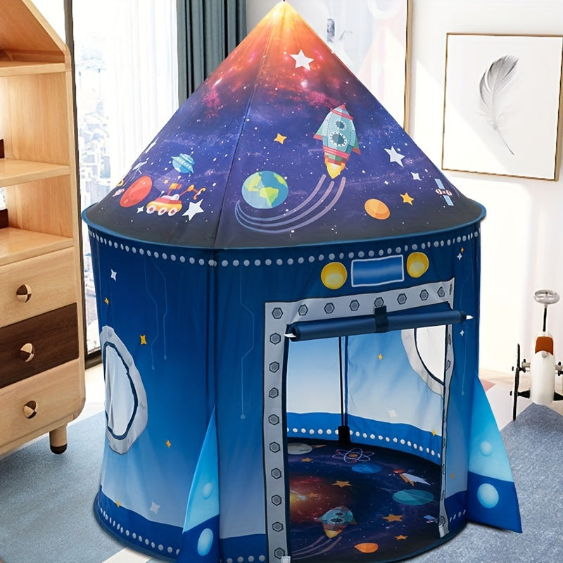 Galaxy Explorer Pop-up Play Tent - Space Theme for Outdoor and Indoor