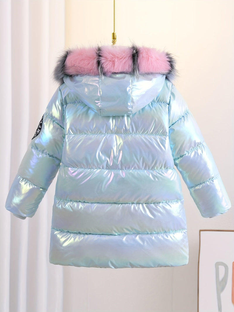 Ivy Shiny Winter Jacket for Children - Trendy and Warm for Cold Days