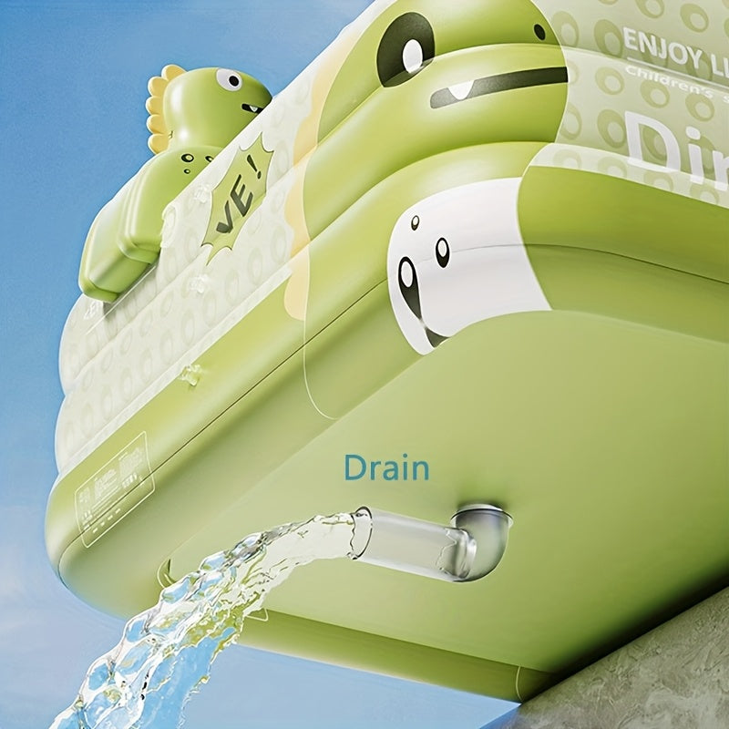 Dino Inflatable Pool – Safe, Playful, and Comfortable