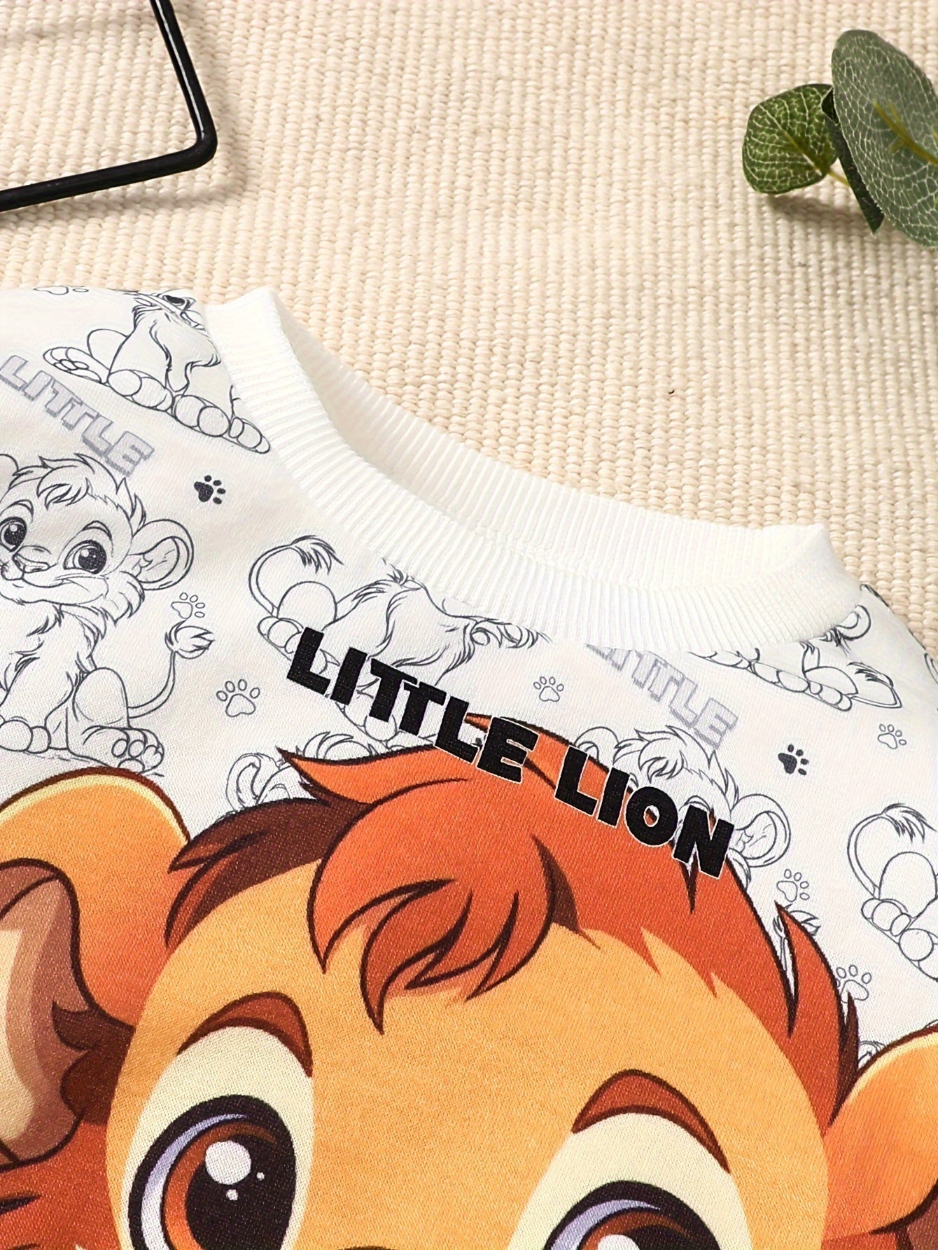 Cute Lion Jumpsuit Set – Perfect for Adventures in Autumn and Winter