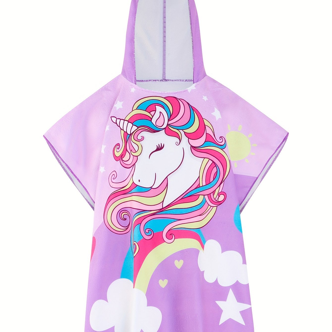 Cute Unicorn Sun Protection Top – Breathable and Machine Washable