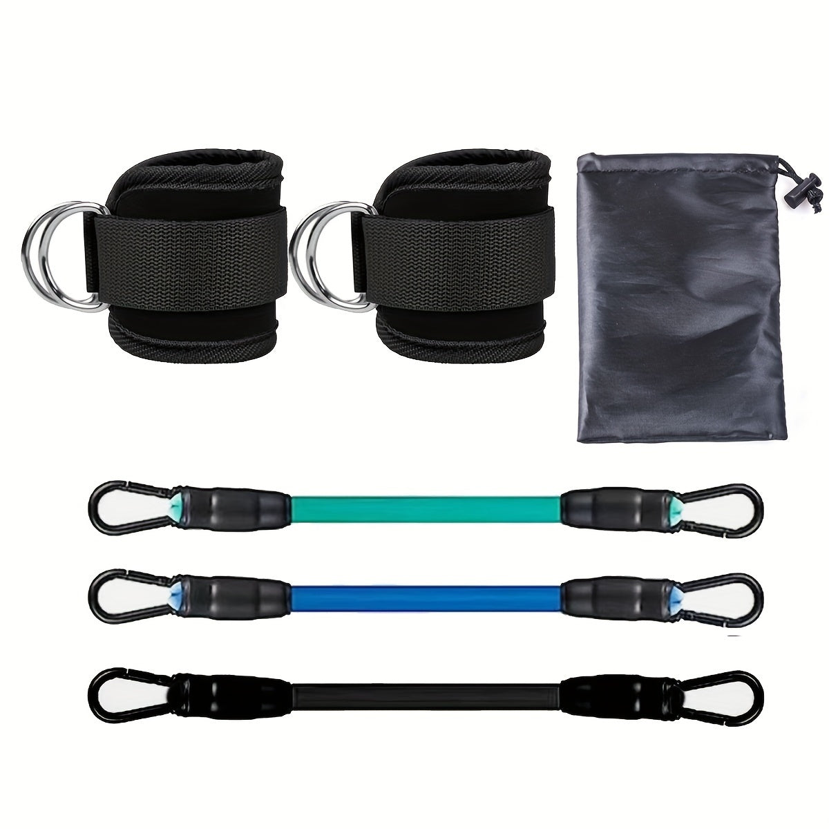 Adjustable Ankle Resistance Bands Set – Perfect for Booty and Legs Training at Home