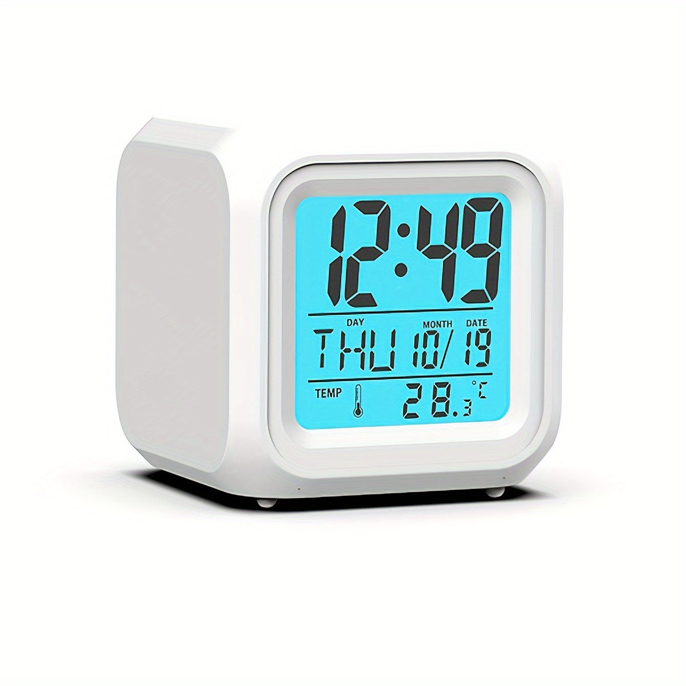LED Digital Alarm Clock with Temperature Display – Silent and Luminous for Every Room