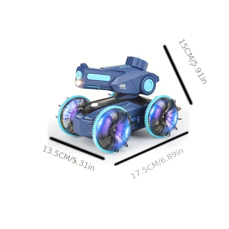 SplashRider Amphibious RC Water Cannon Truck – Splashing Play Fun