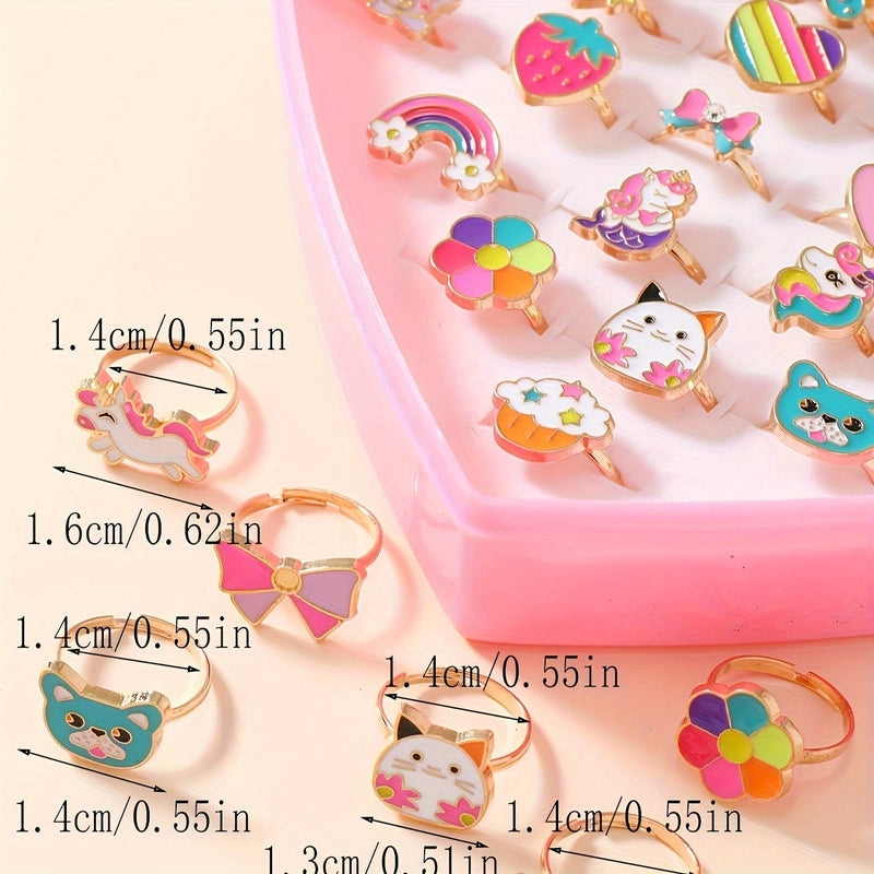 Princess Rings Set - For Creative Kids