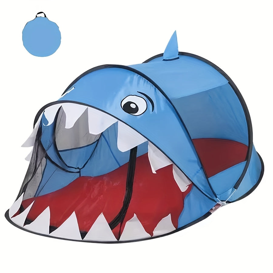 Children’s Dinosaur, Shark & Bear Pop-Up Play Tent Set with UPF 50 – Breathable & Portable for Babies & Toddlers