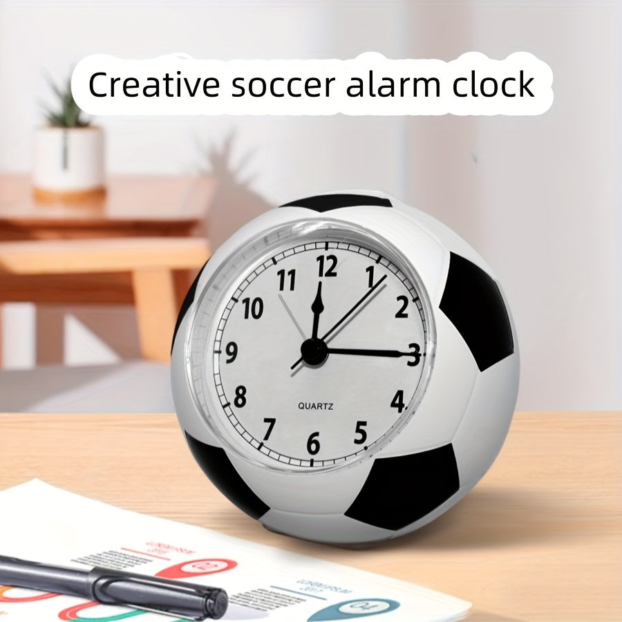 Creative Football-Shaped Alarm Clock – With Music and Unique Design for Young and Old