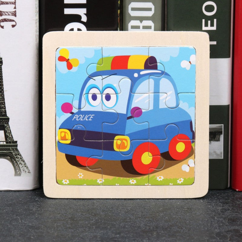 Educational Wooden Puzzle – For Young Explorers