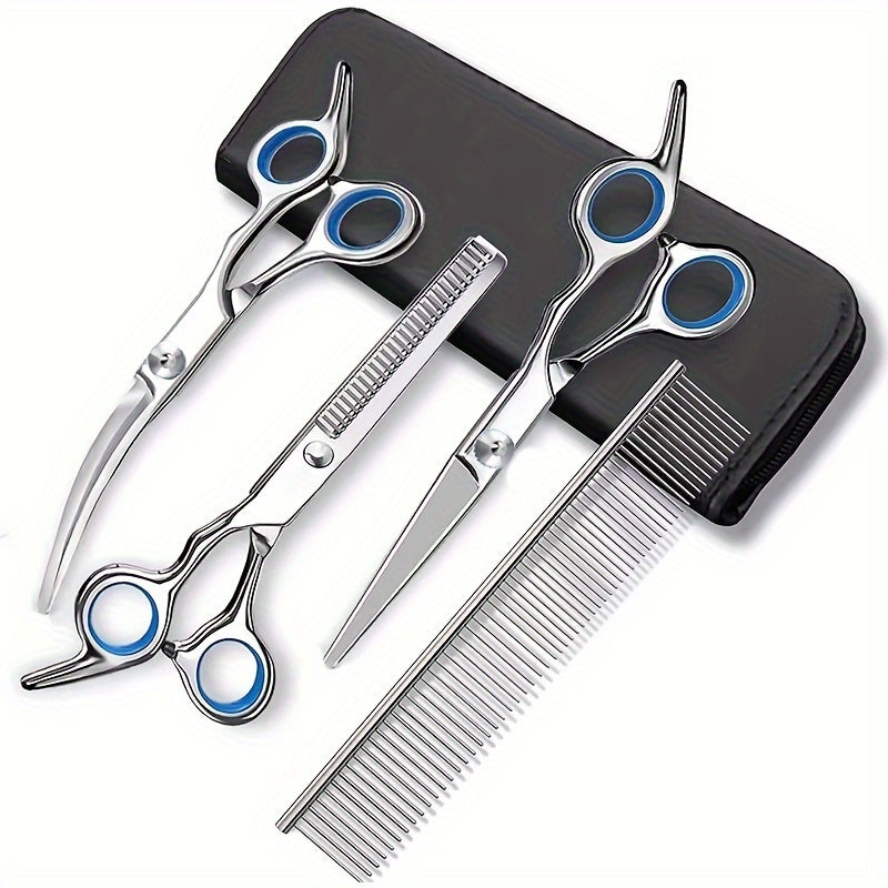 Professional Pet Grooming Kit – Scissors and Comb for Perfect Grooming of Dogs and Cats