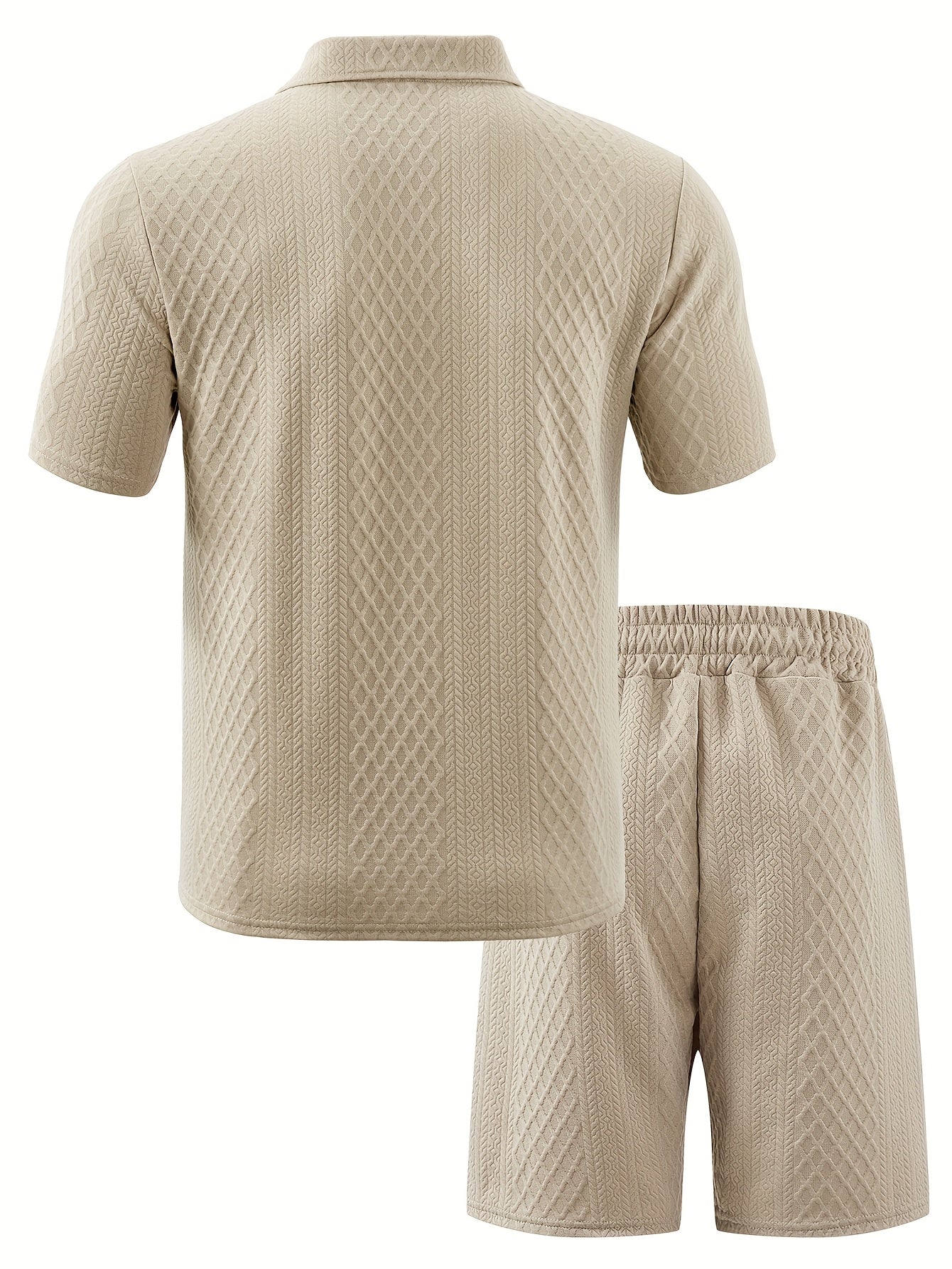 Stylish Jacquard Men's Set – Comfortable and Trendy