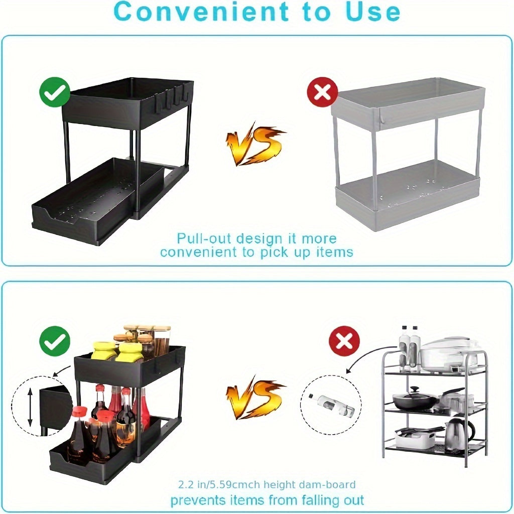 Multifunctional Sliding Organizer – Practical and Space-Saving