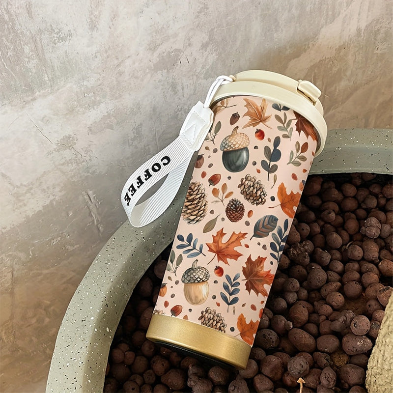 Autumn Travel Mug – Stylish and Convenient for On-the-Go