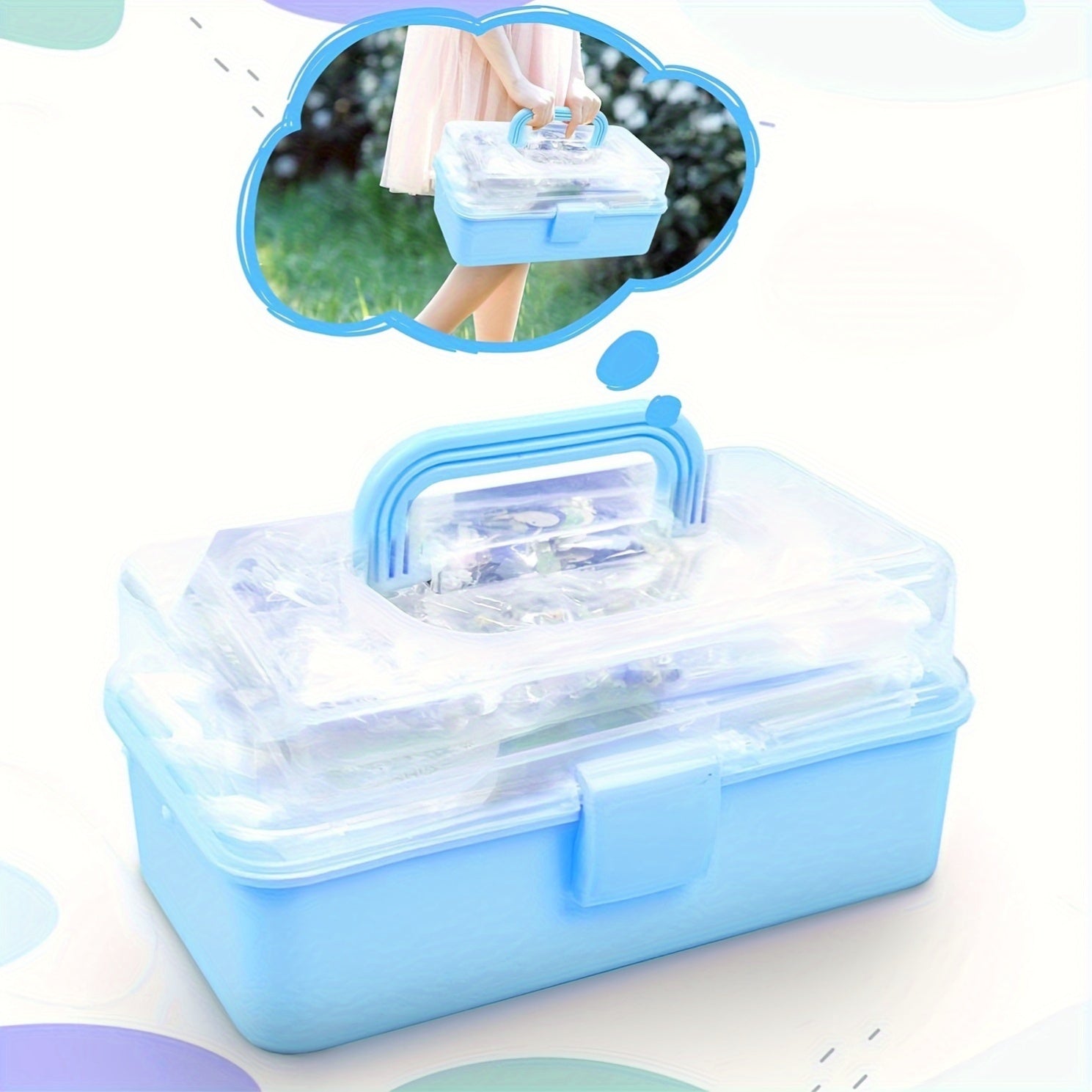 Complete Craft Set for Children – Creative Set with Stickers, Sticks, Feathers, and More