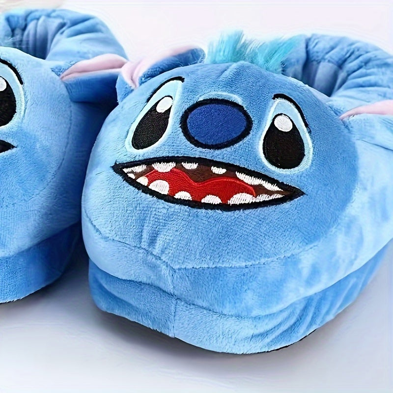Stitch Plush Slippers - For Ultimate Comfort and Playful Moments