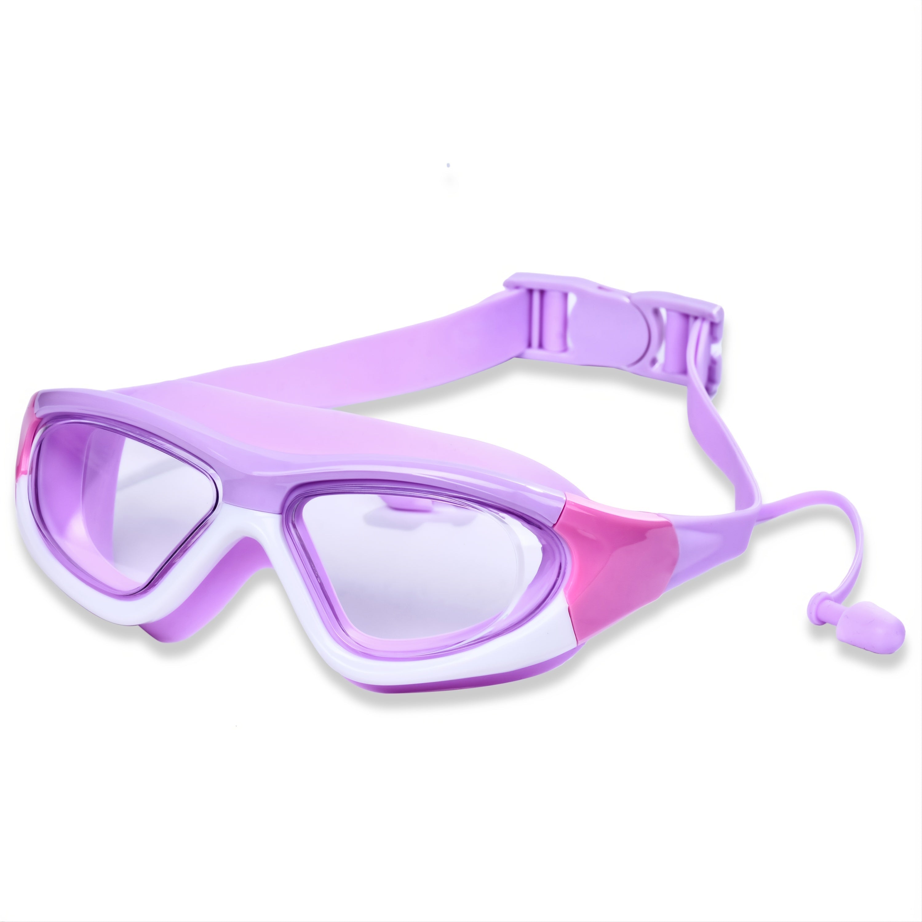 Kids Swim Goggles with Large Frame – Comfortable & Anti-Fog for Swimming Fun