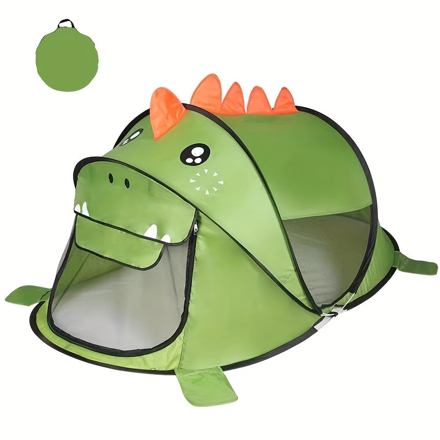 Children’s Dinosaur, Shark & Bear Pop-Up Play Tent Set with UPF 50 – Breathable & Portable for Babies & Toddlers