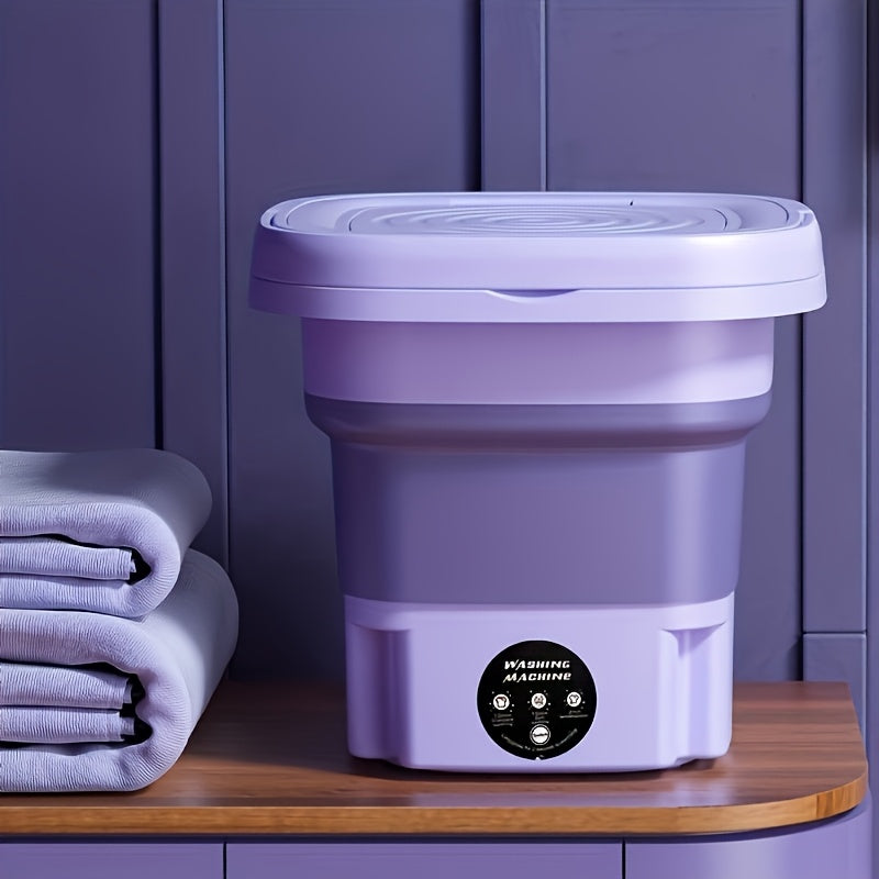 FlexiWash Foldable Washing Machine – Practical and Space-Saving