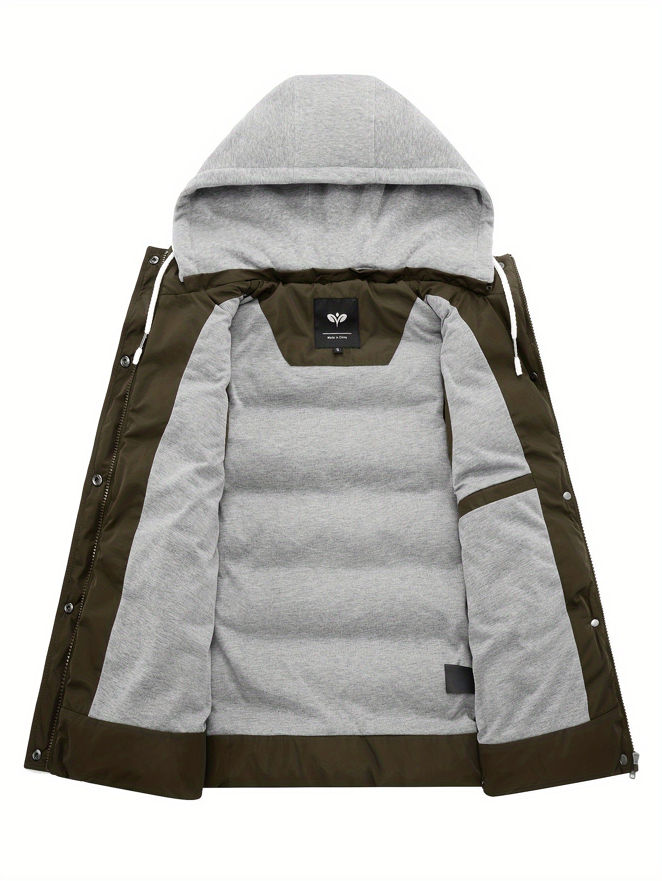 Quilted Women's Vest with Hood – Stylish and Warm Sleeveless Winter Jacket