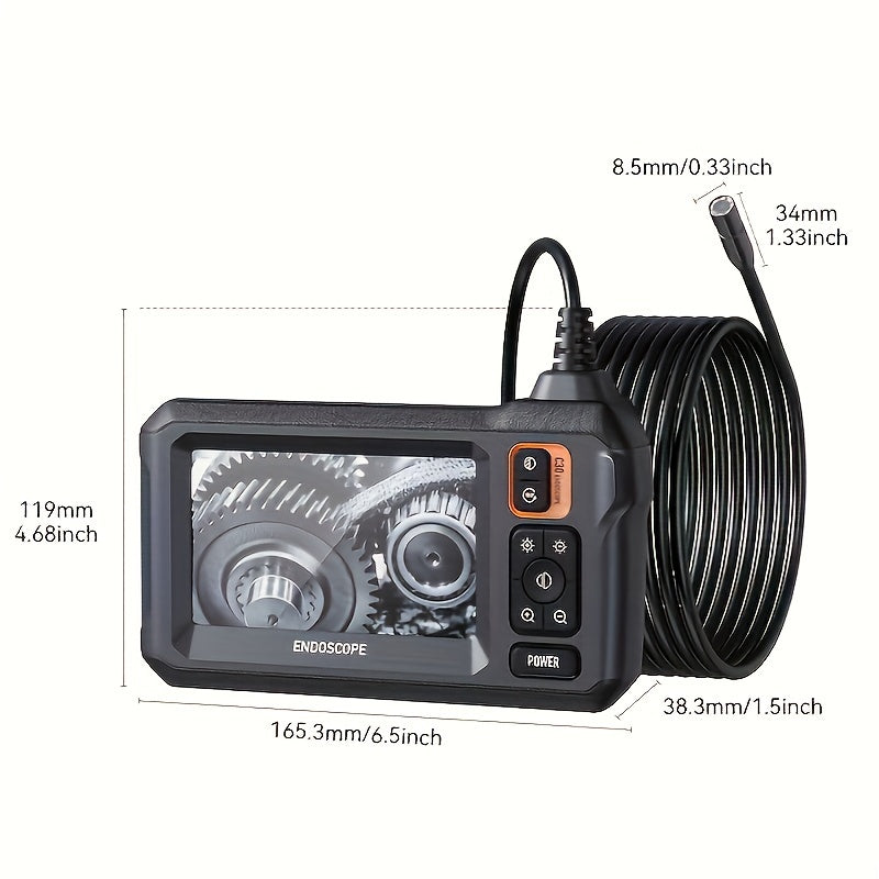 Professional Endoscope Camera – Clear Inspections with LCD Display