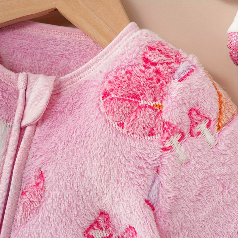 Plush Sleeping Bag with Unicorn Print – Soft and Enchanting Sleep Comfort for Children