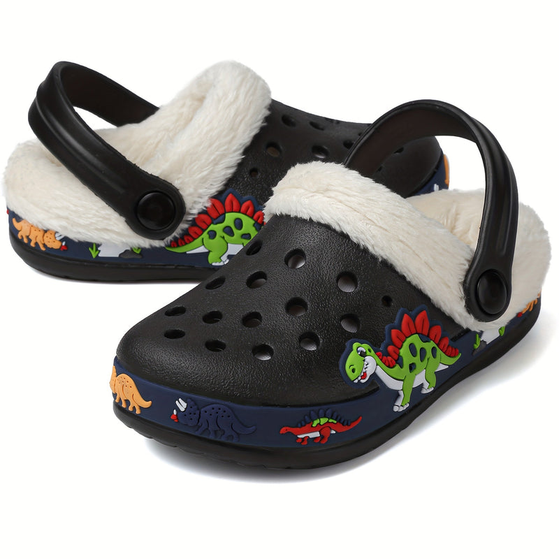 Playful Warmth Clogs for Kids - Soft and Comfortable for Indoors