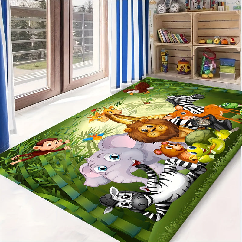 Animal Pattern Rug - For a Playful Atmosphere at Home