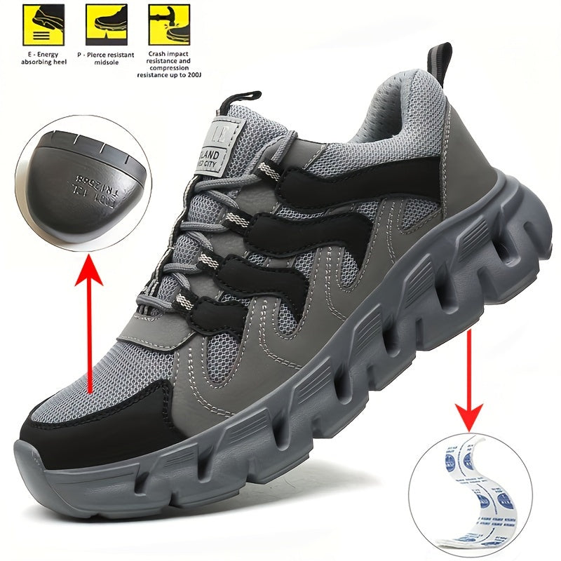 Titan Pro Safety Sneakers – Lightweight, Breathable, and Durable for Work and Leisure