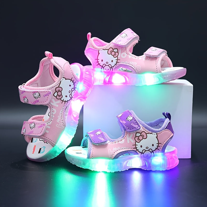 Hello Kitty Light-Up Summer Sandals – Playful and Comfortable for Kids
