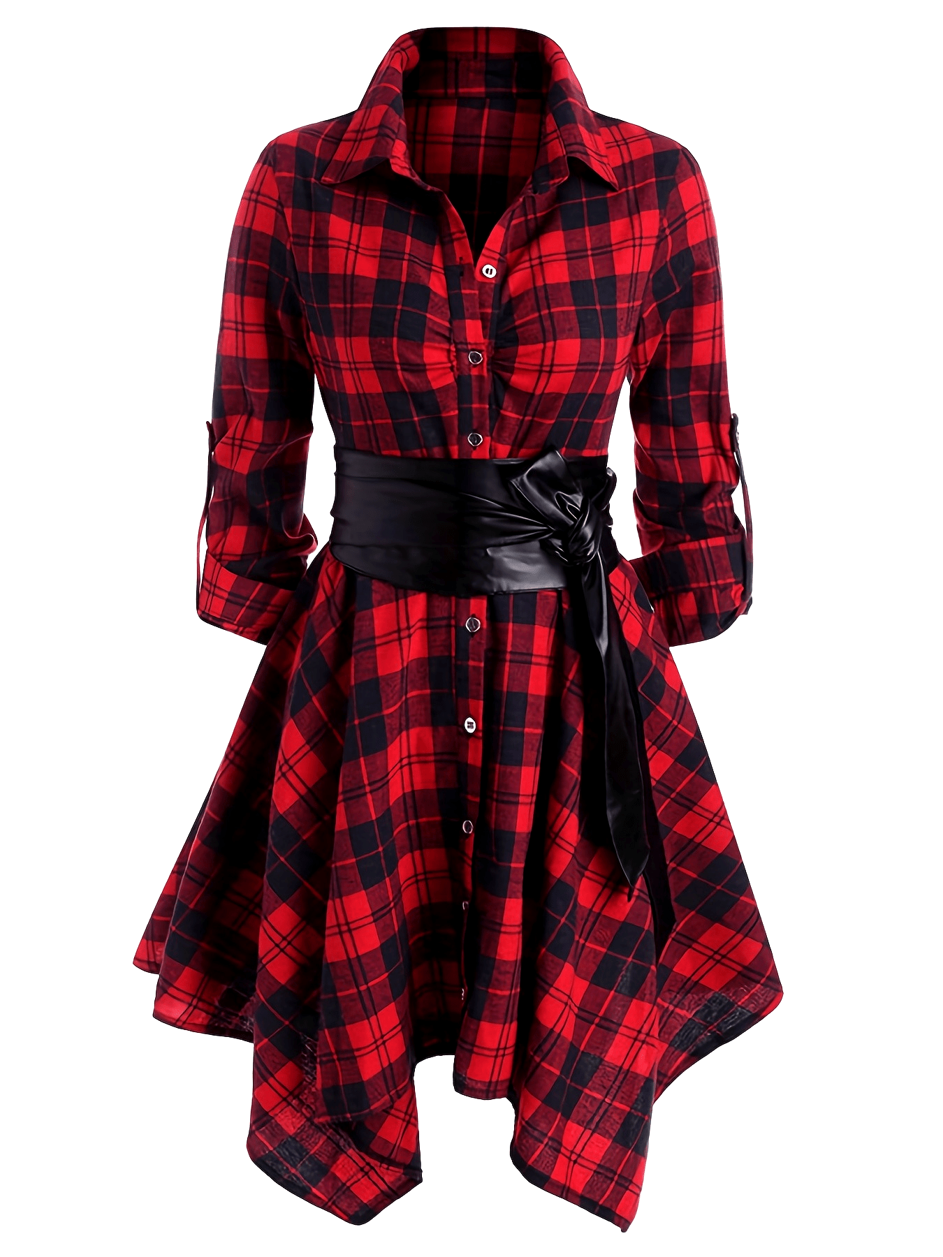 Annelies Checked Dress - For Style and Comfort