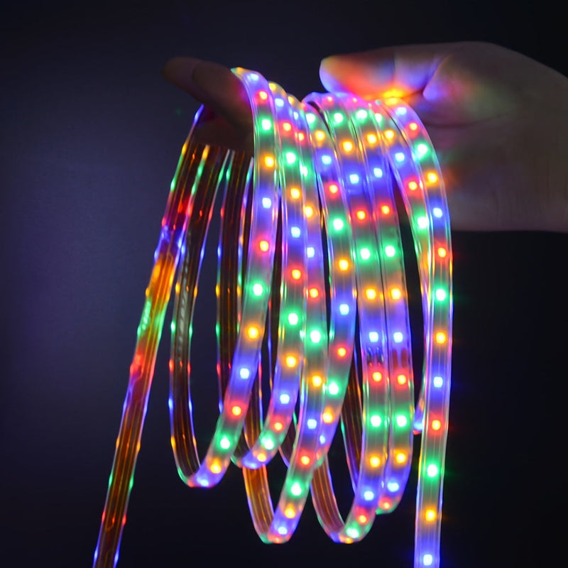 BrightWave Solar LED Strip – For Creative Outdoor Lighting