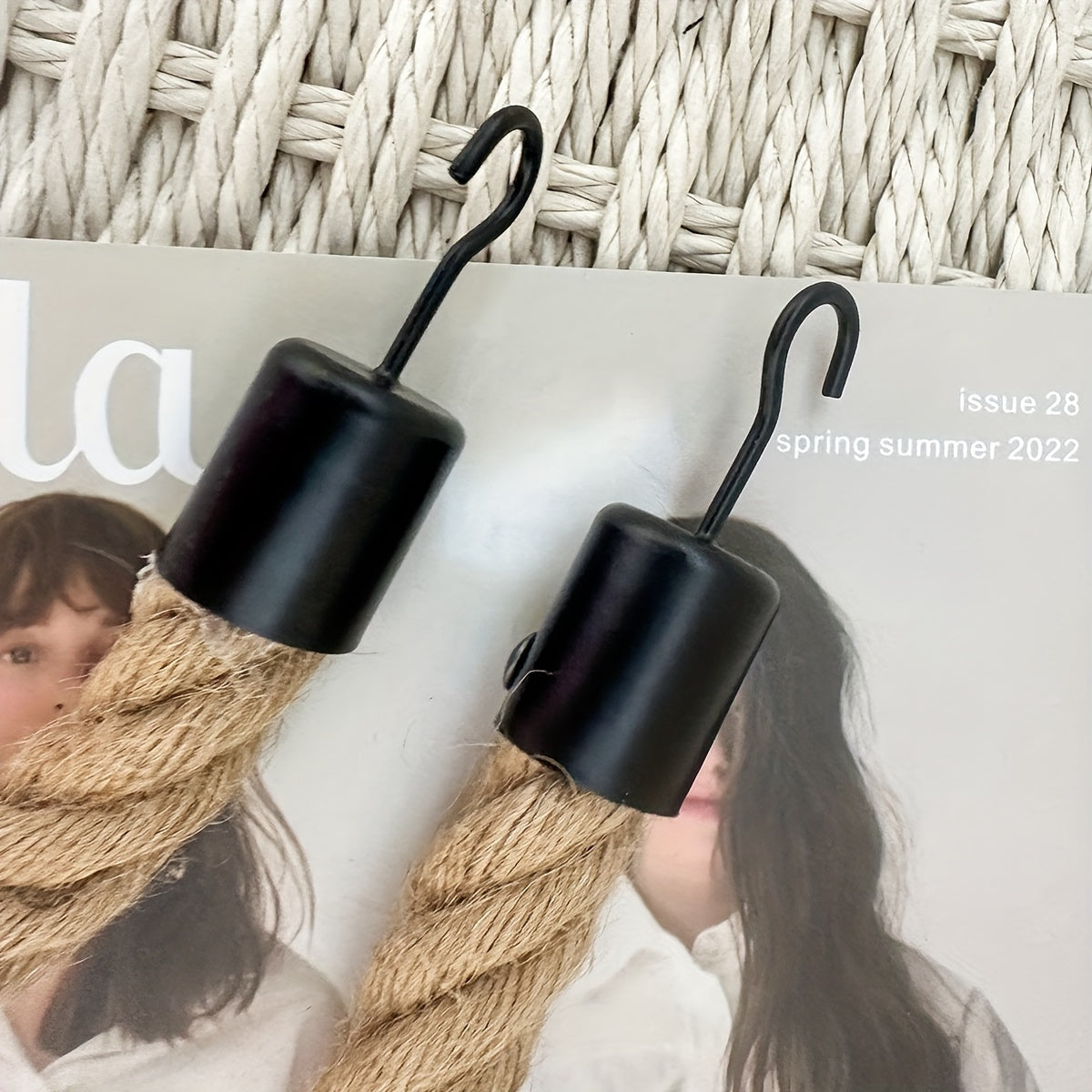 Hemp Rope Toilet Paper Holder - For Stylish Bathrooms