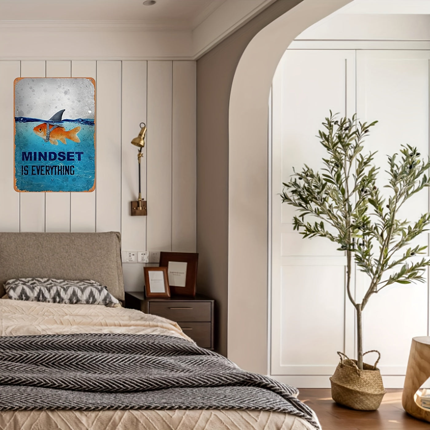 Motivational Metal Sign – For Inspiration in Every Room